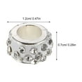 thumbnail image 5 of OULII 100Pcs White Soft Clay with Rhinestone Beads for Crafts, Versatile and Compatible for Creative Projects, 5 of 6
