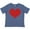 Indigo, variant on Inktastic Red Heart Valentine Boys or Girls Baby T-Shirt