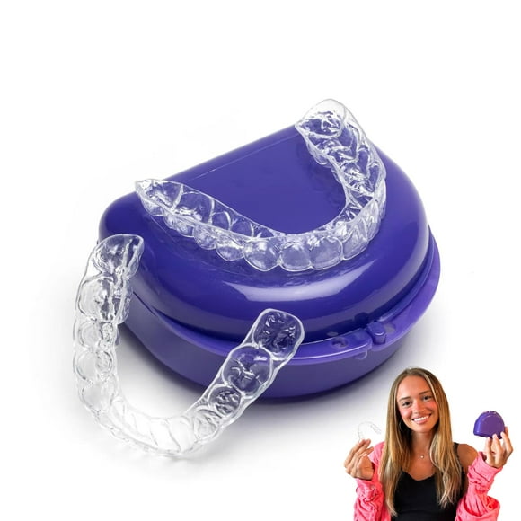 ClearRetain Custom Clear Dental Retainers Upper & Lower Retainers | at Home Kit for Perfect Fit Great for Replacement Retainers | Dental Grade Retainer for Teeth Stability (Upper &
