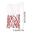 thumbnail image 2 of UPOUART 2 Pcs Filets de Basketball pour Usage Intérieur avec Résistance à l'Arrachement et Design Simple Rouge, 2 of 8