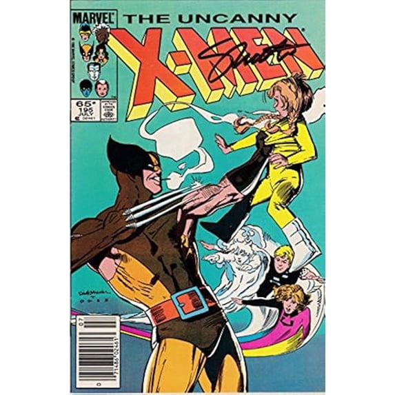 Uncanny X-Men #195 Signed Jim Shooter