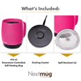 thumbnail image 3 of Taza de café Nextmug con temperatura controlada, autocalentable, 400 ml, 3 of 6