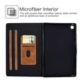 thumbnail image 5 of Allytech Case for Samsung Galaxy Tab A8 10.5" X200, PU Leather Slim Folio Flip Cover Auto Sleep Wake Full Protection Kickstand Case Cover for Samsung Galaxy Tab A8 10.5" X200 X205 - Brown, 5 of 6