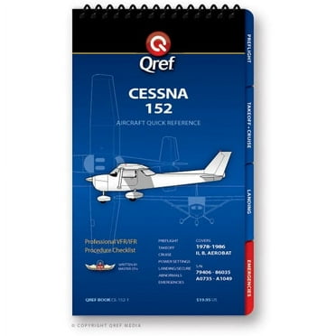 Cessna 152 (1978-85) Qref Book Aircraft Procedure Checklist