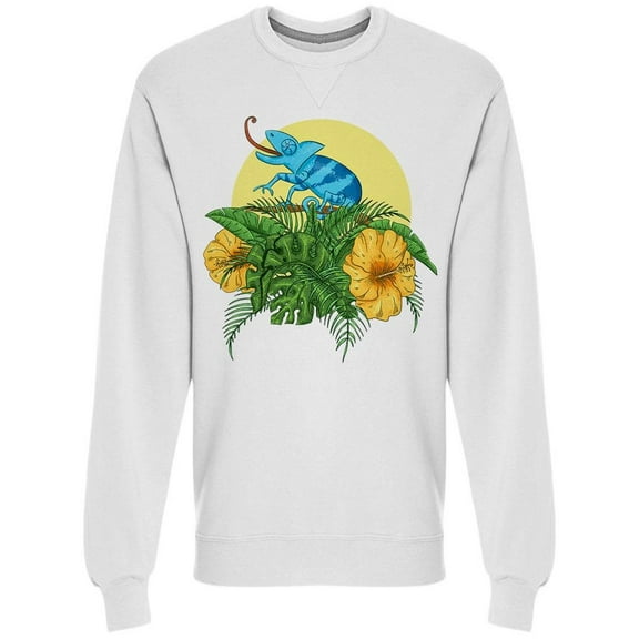 Abstract Chameleon Graphic Sweatshirt Men's -Image by Shutterstock