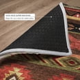 thumbnail image 6 of Addison Rugs Dream Shag Premium Machine Washable Transitional Aztec Brown Rectangle Rug, 3' x 5', 6 of 8