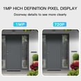 thumbnail image 2 of EIMELI Wireless Video Doorbell  Smart Home Security Camera  Hd 1080p  Night Vision  Two-Way Audio for Entryways  Indoor/outdoor Use  Weatherproof Design  Modern Touch  Energy-Efficient  F, 2 of 8