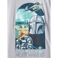 thumbnail image 3 of Star Wars The Mandolorian & Grogu Little Boys and Big Boys Graphic Tee with Short Sleeves, Sizes 4-18, 3 of 3