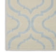 thumbnail image 5 of Nourison Jubilant Modern Moroccan Ivory/Blue 2' x 4' Area Rug, (2' x 4'), 5 of 10