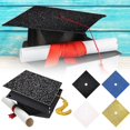 thumbnail image 4 of Modern Home Decor, 1Pieces White Glitter Cardstock Premium Construction Paper for Graduation Caps Decorations Congrats Grad Crafts Card Paper for Scrapbook, 4 of 4
