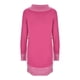 thumbnail image 3 of Gibobby Suéteres de invierno de punto Vestido de suéter de punto con botones para mujer Top largo de punto de patchwork de color sólido (Rosa, XL), 3 of 5