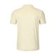 thumbnail image 4 of Blusa y camisa de manga corta con cuello vuelto para hombre, blusa informal de verano con solapa y botones de color liso a la moda para hombre, 4 of 4