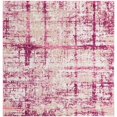thumbnail image 2 of Jill Zarin Uptown Collection Area Rug - Lexington Avenue (7' 10" Square Pink/Ivory), 2 of 5