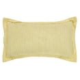 thumbnail image 4 of Better Trends 3-Piece King Bedspread Set 100% Cotton Chenille, Soft & Cozy Stripe Pattern, All-Season Bedding, Machine Washable (Yellow) Jullian Collection, 4 of 6