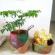 thumbnail image 1 of Cesta de almacenamiento para colgar tejida de hierba plegable, maceta para plantas de jardín (L Tmvgtek Para estrenar, 1 of 8