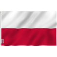 thumbnail image 1 of ANLEY Fly Breeze Drapeau de la Pologne 3x5 Pieds - Drapeaux de la République de Pologne Polyester, 1 of 5