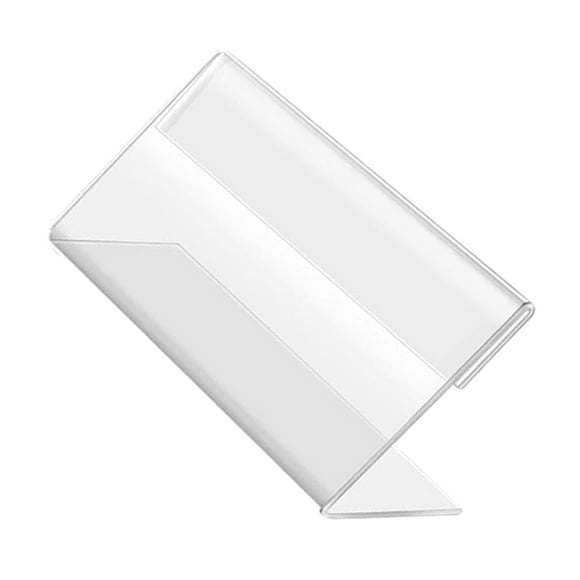 Bearachild Tarjetero transparente acrílico para tarjetas de visita, soporte para redes sin esfuerzo, 50 Uds. Decoración del hogar