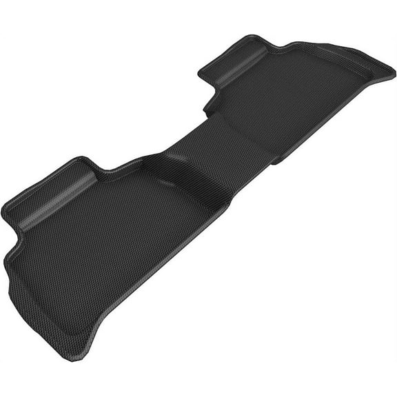 3D MAXpider Custom Fit Kagu Floor Mat (Black) Compatible with BMW X6 (G06) 2020-2025 - Second Row