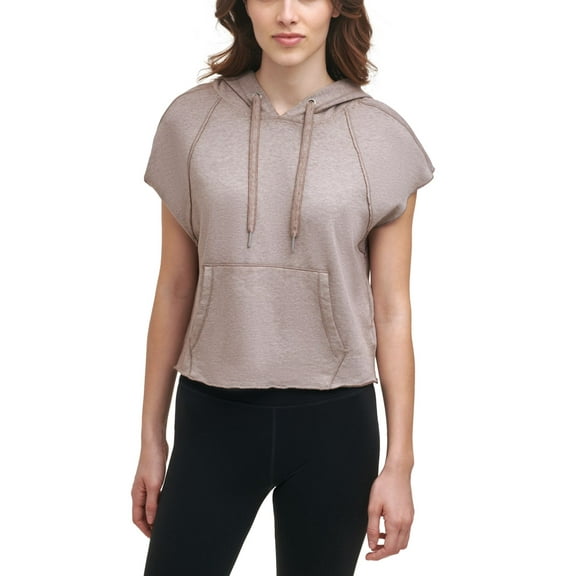 Calvin Klein Womens Performance Cropped Hoodie