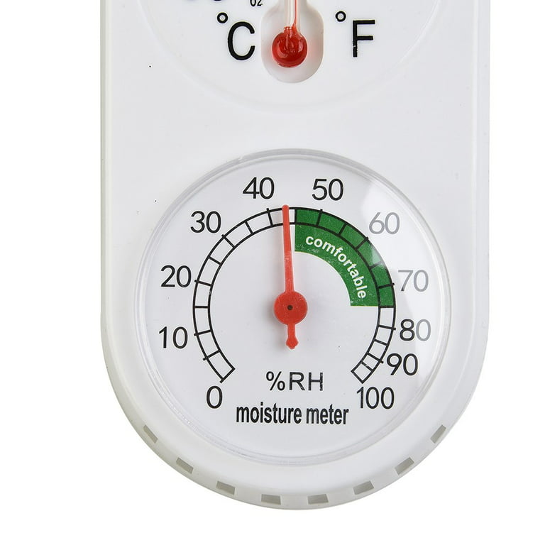Geege 3Pcs Wall Thermometer Indoor Outdoor Mount Garden Greenhouse Home  Humidity Meter