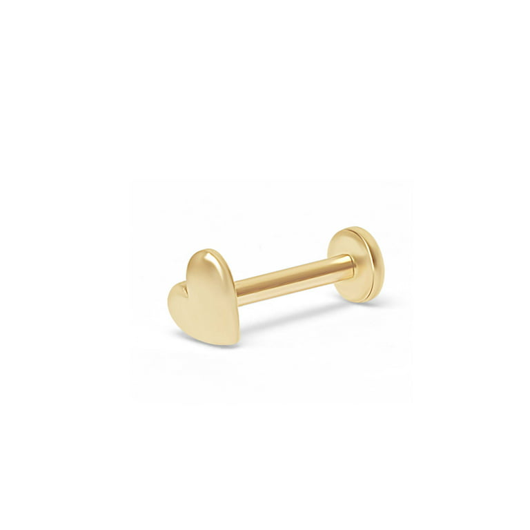 Delicate 14K Gold Cutting Ball Earrings,flat Back Tiny,minimalist