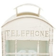 thumbnail image 6 of Northlight Weathered Telephone Booth Candle Lanterns - 25" - Cream and Gold - Set of 4, 6 of 9
