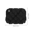 thumbnail image 2 of BESTYASH Cojín Inflable Para Asiento Negro Resistente A Agua Con Soporte Cómodo Para Camping Y Senderismo, 2 of 8