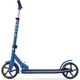 thumbnail image 5 of 2-Wheel Kick Scooter, Sturdy Wide Deck, Height Adjustable Handlebar, Rear Brake, Easy-Folding Mechanism, 8 inch wheels, 5 of 10