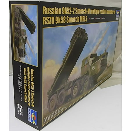 Multiple Rocket Launcher - Trumpeter 1:35 Soviet BM-30 Smerch Rocket Launcher #01020