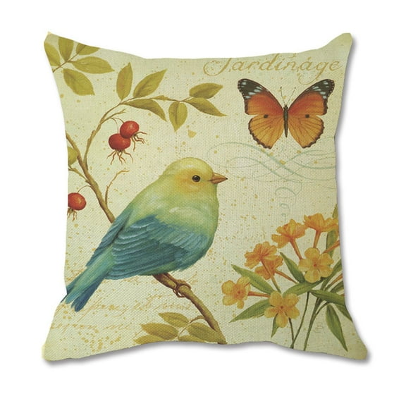 Decorative Throw Pillows Covers Hwkond Art Paintings Pillow Case Home Decor Cushion Cover Family Pillowcase Throw,(Up to 25% Off)MulticolorA