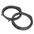 thumbnail image 3 of Speaker Adapter Rings, ABS Plastic Black Easy Installation  Speaker Gasket  Replacement For FIT 2008-2014 For Car, 3 of 8