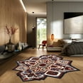 thumbnail image 3 of Ox Bay Selah 5' Star Gray/Rust Southwestern Hand-Tufted Indoor Area Rug, 3 of 8
