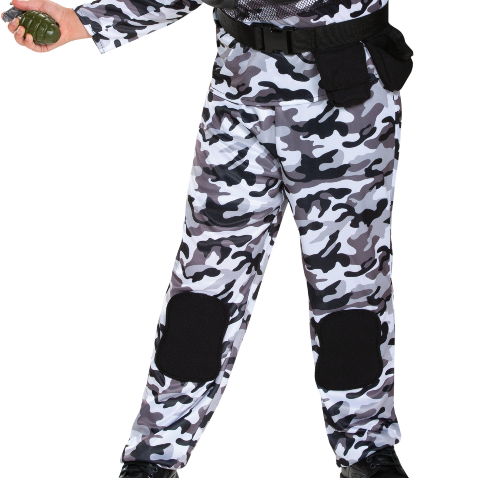 Costume de soldat d’hiver pour garçons, Costumes d'Halloween pour enfants, Taille pour garçons G.