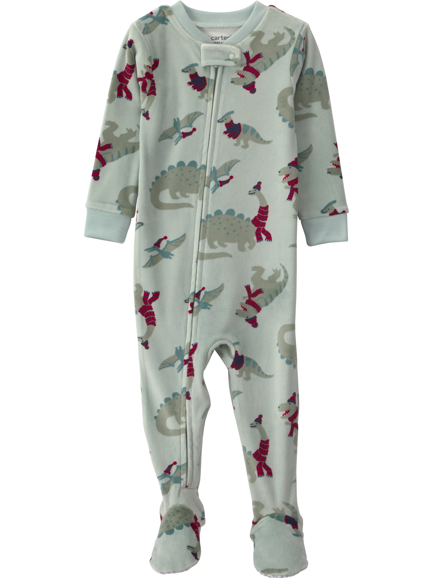 Carter's Child of Mine Baby and Toddler Cozy Pajama, 2-Pack, One-Piece, Sizes 12M-5T