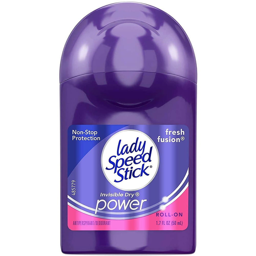 Lady Speed Stick AntiPerspirant Deodorant 50Ml Roll On Fresh Invisible
