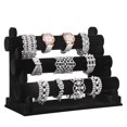thumbnail image 3 of Soporte para joyas, soporte para joyas, soporte para pulseras, almacenamiento de joyas, reloj, pulsera, terciopelo negro, 3 of 4