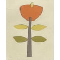 thumbnail image 2 of Vess, June Erica 12x14 White Modern Wood Framed Museum Art Print Titled - Simple Stems V, 2 of 4