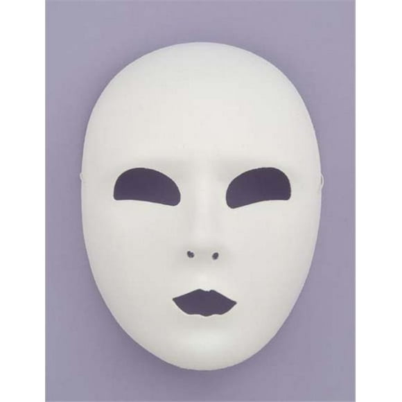 Costumes For All Occasions FM60819 Full Face White Mask