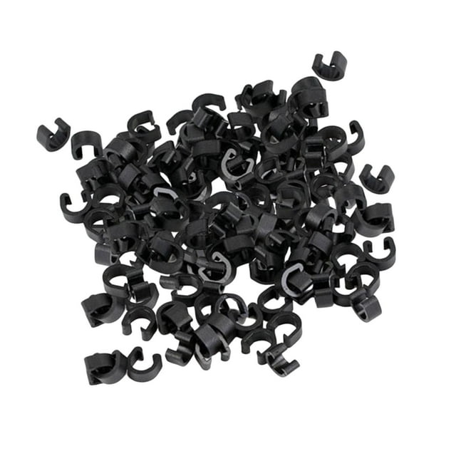 500 clips para cables de bicicleta, soporte para cables de manguera de freno, herramientas de reparación, sujetadores de línea de cambio de marchas,