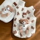 thumbnail image 5 of Ropa para perros, ropa acolchada de algodón, tracción para gatos, cachorros pequeños, osito de peluche, ropa de otoño e invierno., 5 of 6