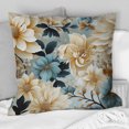 thumbnail image 1 of Designart "Beachy Blue Hydrangea Calm I" Floral Throw Pillow - Traditional Pillow For Couch - Insert And Pillows Covers For Living Room Decor, 1 of 5