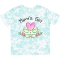 thumbnail image 3 of Inktastic Mimi's Girl Heart Flowers Girls Toddler T-Shirt, 3 of 5