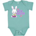 thumbnail image 3 of Inktastic My 1st Easter with Bunny and Easter Basket Girls Baby Bodysuit, 3 of 5