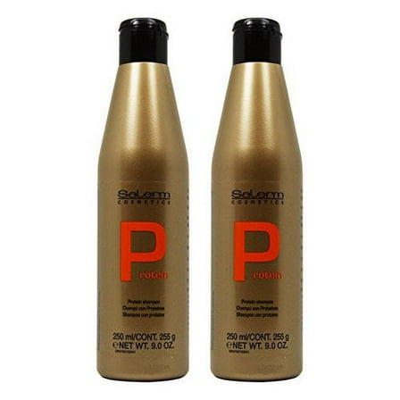 Salerm Protein Shampoo 9oz / 250ml "Pack of 2"
