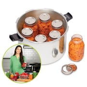 Presto 16 Quart Pressure Canner, Multi-Use Pressure Cooker and Water Bath Canner, Large Canning Pot for Jam, Salsa, and Canning Meat