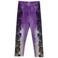 thumbnail image 3 of MKLEKYY Pantalones deportivos mujer Vaqueros capri con estampado floral para mujer para uso casual Conjuntos de primavera, 3 of 4
