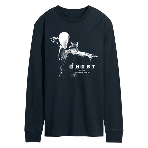 Marvel - Thunderbolts Ghost Silhouette - Men's Long Sleeve Graphic T-Shirt