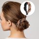 thumbnail image 3 of Pasador para el pelo a la moda para mujer, soporte para coleta para peinar el cabello (marrón claro), 3 of 6