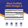 thumbnail image 3 of Suplementos OmegaVia DHA 600 mg de omega 3 ultrapuro y 120 cápsulas blandas, 3 of 9