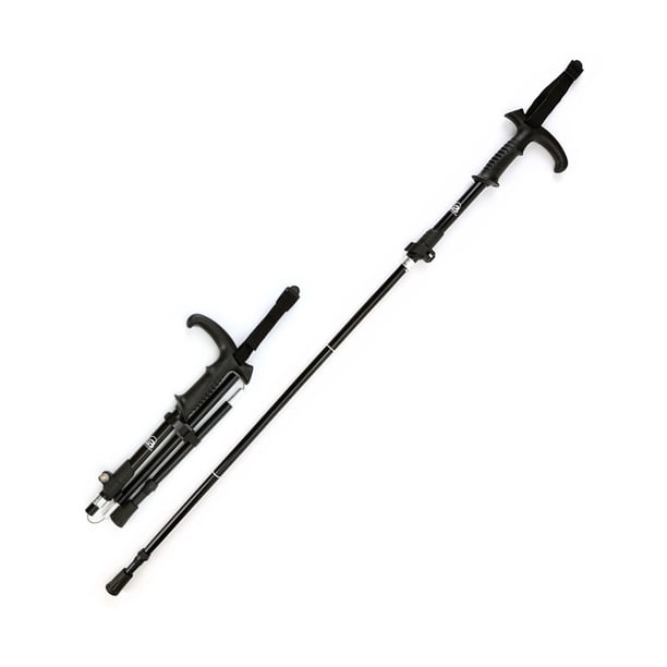 Bastones de Trekking Greeniant bastón de Escalada fuerte y resistente mango antideslizante Tipo corto